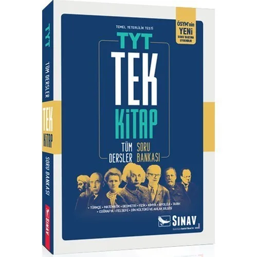 Sınav Yay.-tyt Tek Kitap Tüm Dersler Soru Bankası 1920