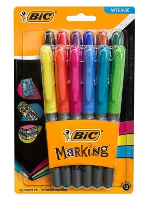 Bic Markıng Intense Permanent Kalem 12 Renk 961442