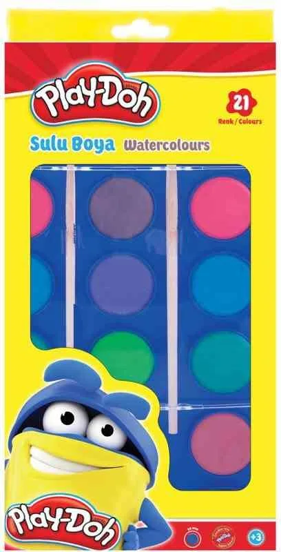 Play-doh 21 Renk Suluboya Su004