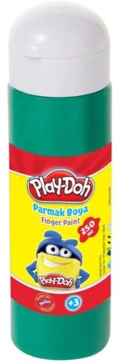 Play-doh 250 Ml (tüp) Parmak Boyası Yeşil Pr007