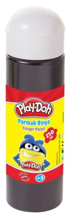 Play-doh 250 Ml (tüp) Parmak Boyası Siyah Pr009