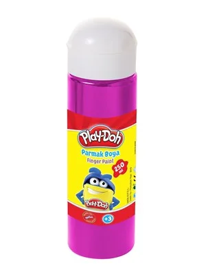 Play-doh 250 Ml (tüp) Parmak Boyası Siyah Pr009