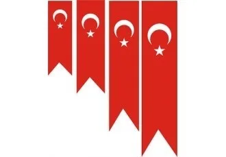 Kale 75x300 Kırlangıç Türk Bayrağı