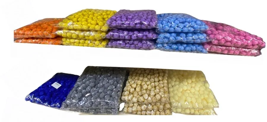 Esra 2 Cm Simli Ponpon 200"lü
