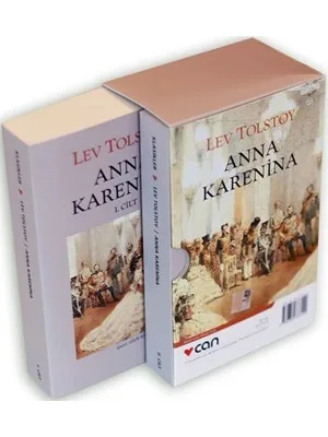 Anna Karenına 2 Cilt- Can Yayınları