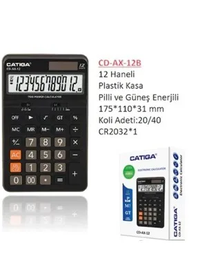 Catiga Cd-2592 Hesap Makinesi