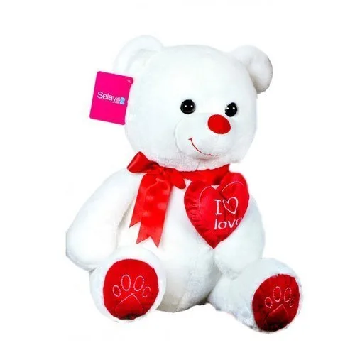 Selay 47 Cm Peluş Yumoş Ayı Ekru 1030