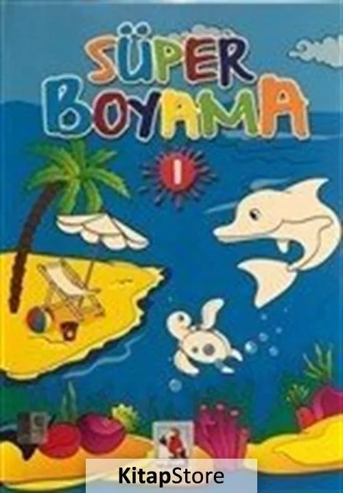 Süper Boyama 1 - Nurdan Yayınları