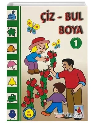 Süper Boyama 1 - Nurdan Yayınları