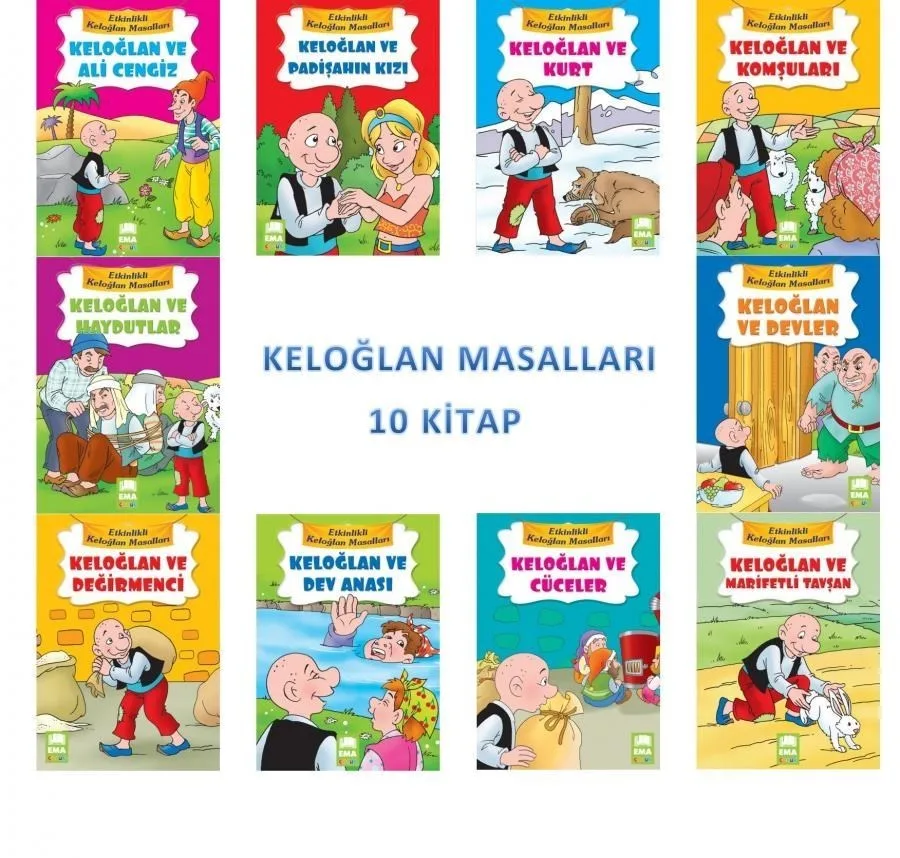 Keloğlan Masalları - Ema Çocuk Yayınları
