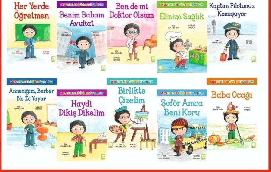 Meslekleri Öğreniyorum - Ema Çocuk Yayınları