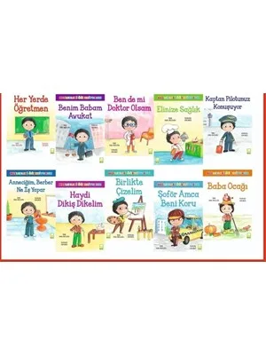 Meslekleri Öğreniyorum - Ema Çocuk Yayınları
