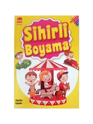 Sihirli Boyama - Ema Çocuk Yayınları