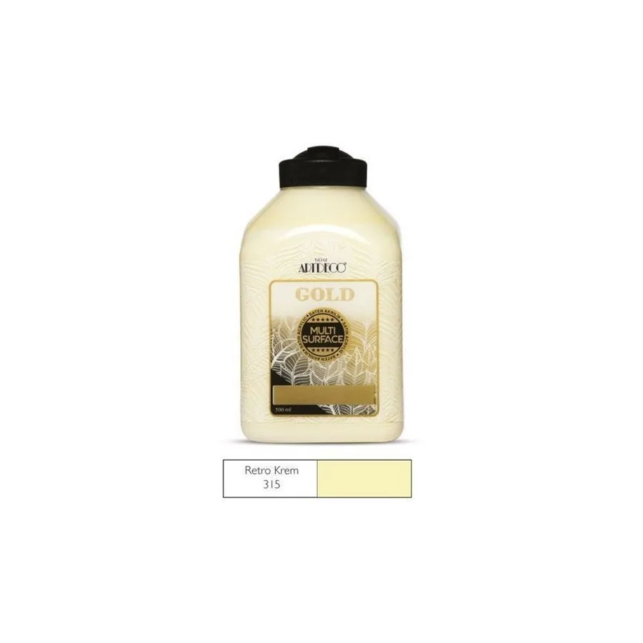 Artdeco 500 Ml Multisurface Akrilik Boya Retro Krem G70l-315