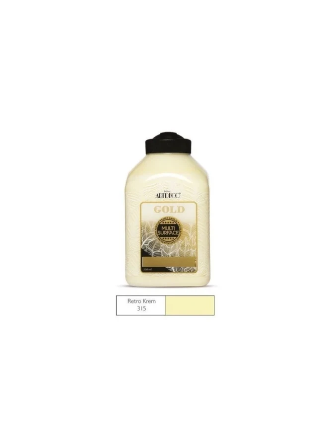 Artdeco 500 Ml Multisurface Akrilik Boya Retro Krem G70l-315