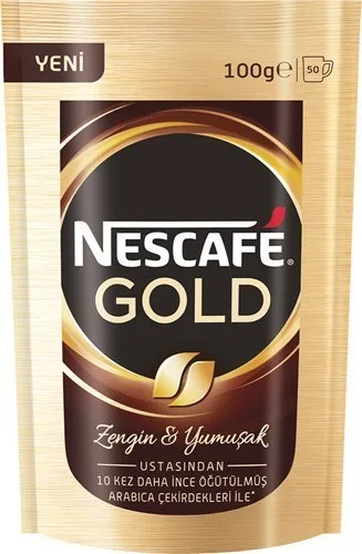 Nestle Nescafe Gold 100 Gr Zengin ve Yumuşak İçim