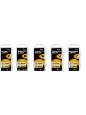 Duracell İşitme Cihazı Pili 6 Lı Za10