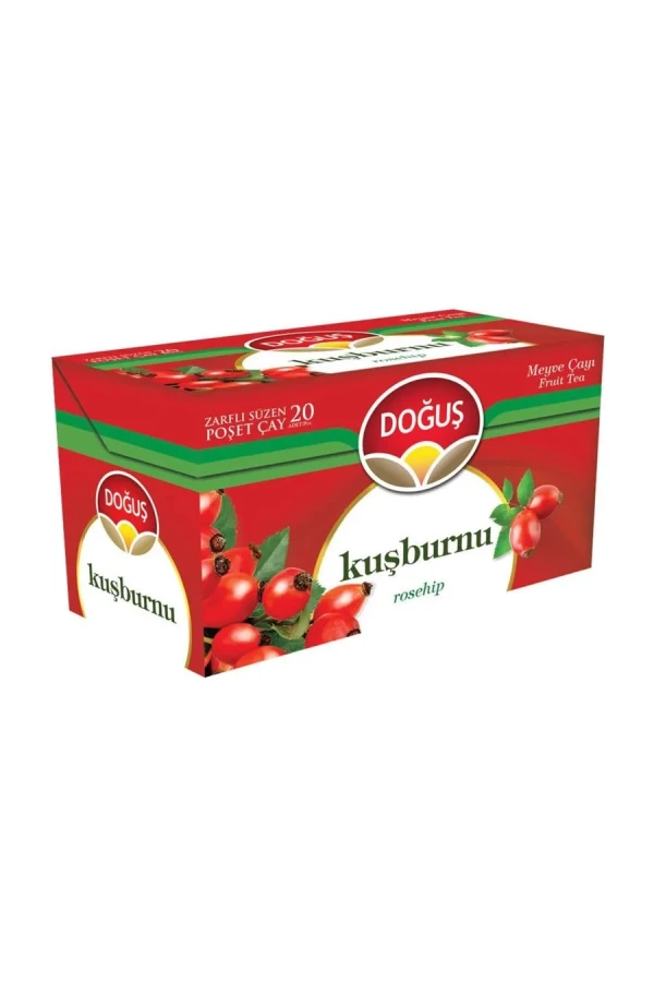 Doğuş Kuşburnu Meyve Çayı Süzen Poşet 2.5 Gr 20"li