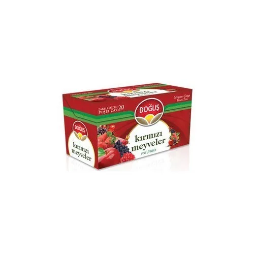 Doğuş Kırmızı Meyveler Meyve Çayı Süzen Poşet 1.75 Gr 20"li