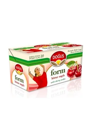 Doğuş Kiraz Saplı Form Bitki Çayı 1.8 Gr 20"li