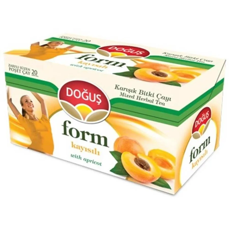 Doğuş Kayısılı Form Bitki Çayı 1.8 Gr 20"li
