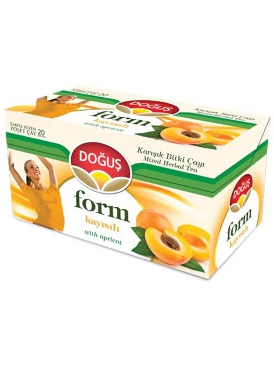 Doğuş Kayısılı Form Bitki Çayı 1.8 Gr 20"li