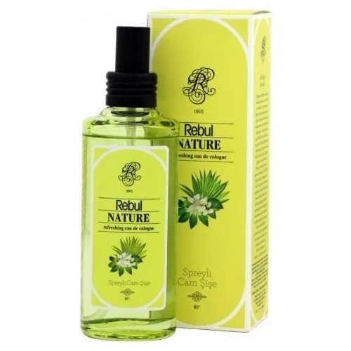 Rebul 100 Ml Kolonya Cam Şişe Sprey Nature