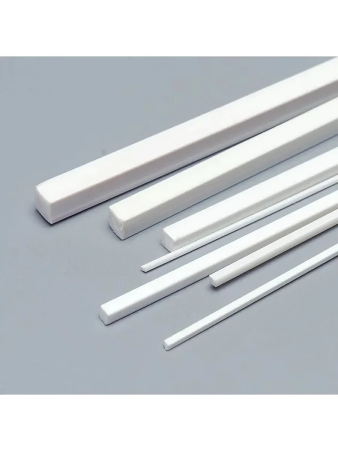 Unıversal 5 Mmx5 Mm 50 Cm Kare Plastik Çıta