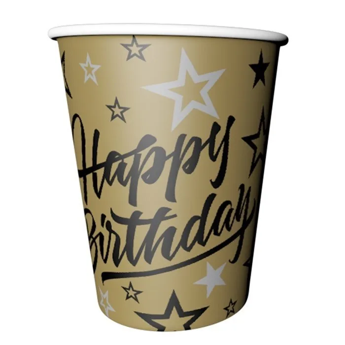 Nedi Karton Bardak 10 Lu Happy Bırthday 5165