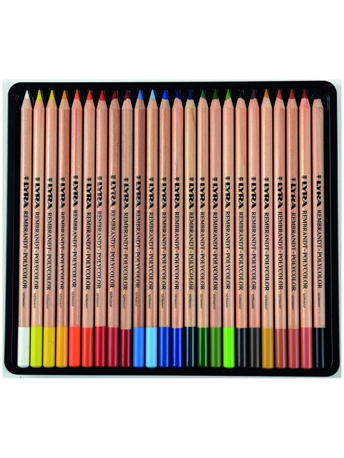 Lyra Rembrandt Polycolor Boya Kalemi Metal Kutu 24"lü 2001240