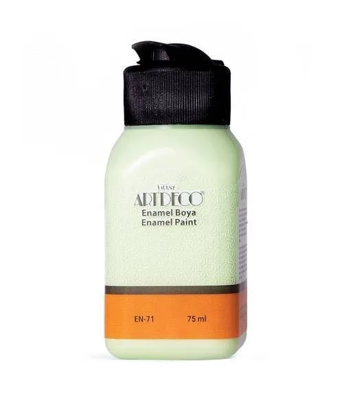 Artdeco Enamel 75 Ml Cam ve Seramik Boyası Çağla Yeşili 130 I-526