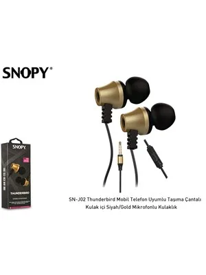 Snopy Sn-78 Kulak İçi Kulaklık Beyaz
