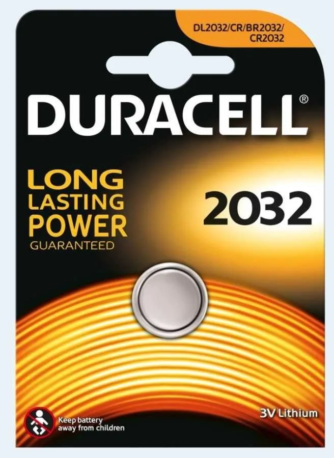 Duracell 3v Düğme Pil 2032