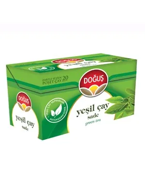 Doğuş Sade Yeşil Çay Süzen Poşet 1.75 Gr 20"li