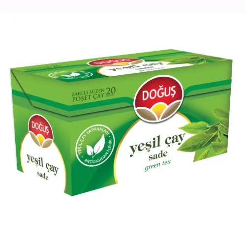 Doğuş Sade Yeşil Çay Süzen Poşet 1.75 Gr 20"li