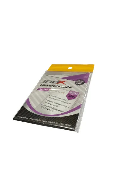 Inox 84x114 Mm Dikey Laminasyonlu Kartlık 5"li 5978