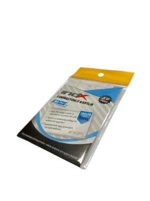 Inox 104x74 Mm Yatay Laminasyonlu Kartlık 5"li 5961