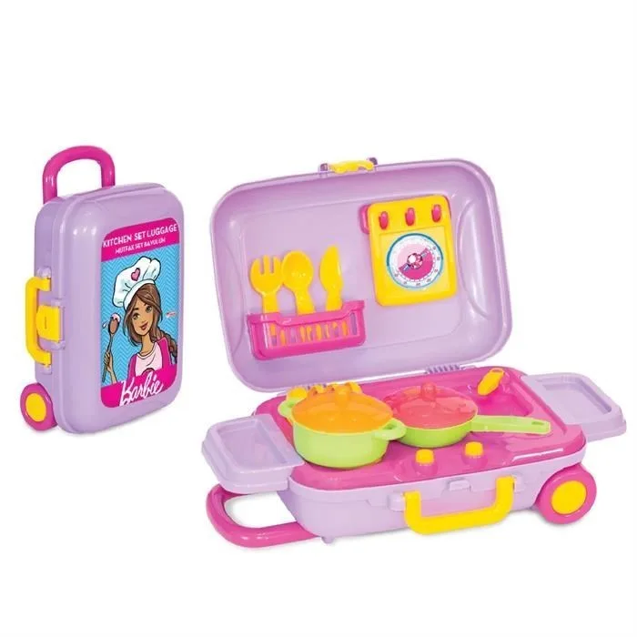 Dede Barbie Mutfak Set Bavulum 03478