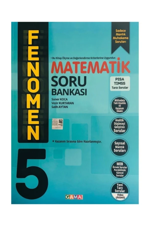 Fenomen Yay.-5.sınıf Matematik B Soru Bankası 2425