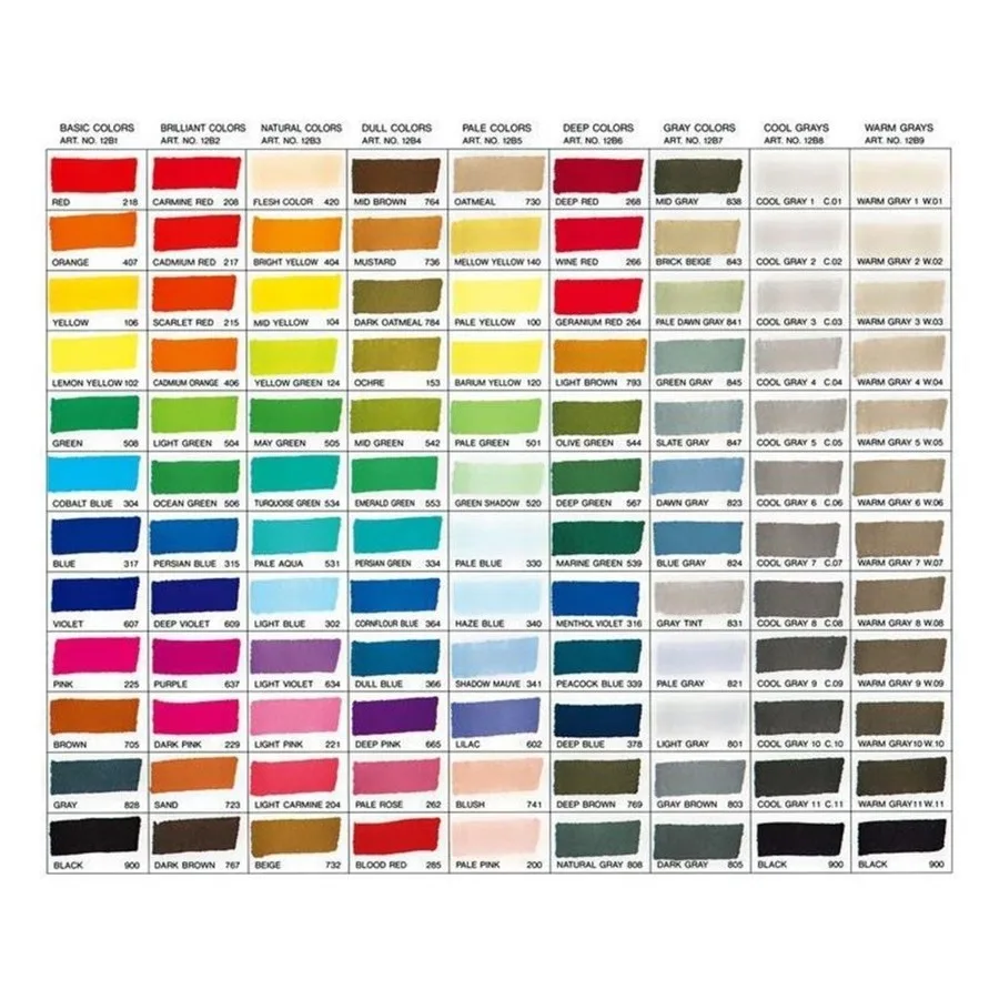 Zig Kc-3000n Kurecolor Çift Uçlu Grafik(boyama)kalemi 208