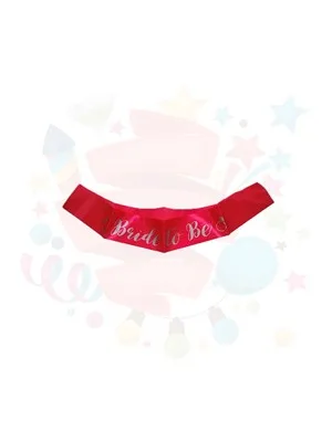 Nedi Bride To Be Saten Kuşak 12480
