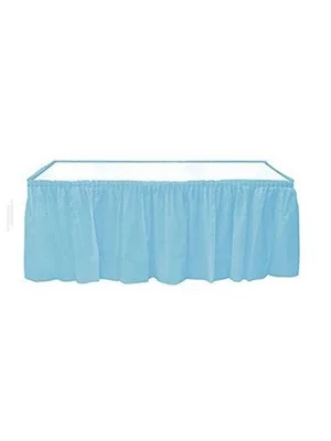 Nedi 75x426 Cm Roll-up Masa Eteği Açık Mavi 41869