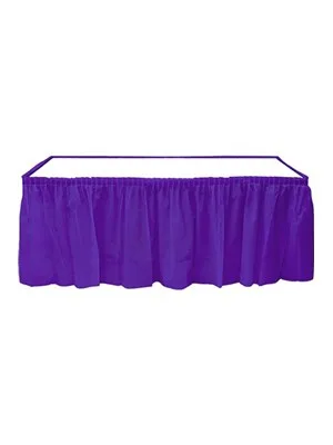 Nedi 74x426 Cm Masa Eteği Mor 10797pu