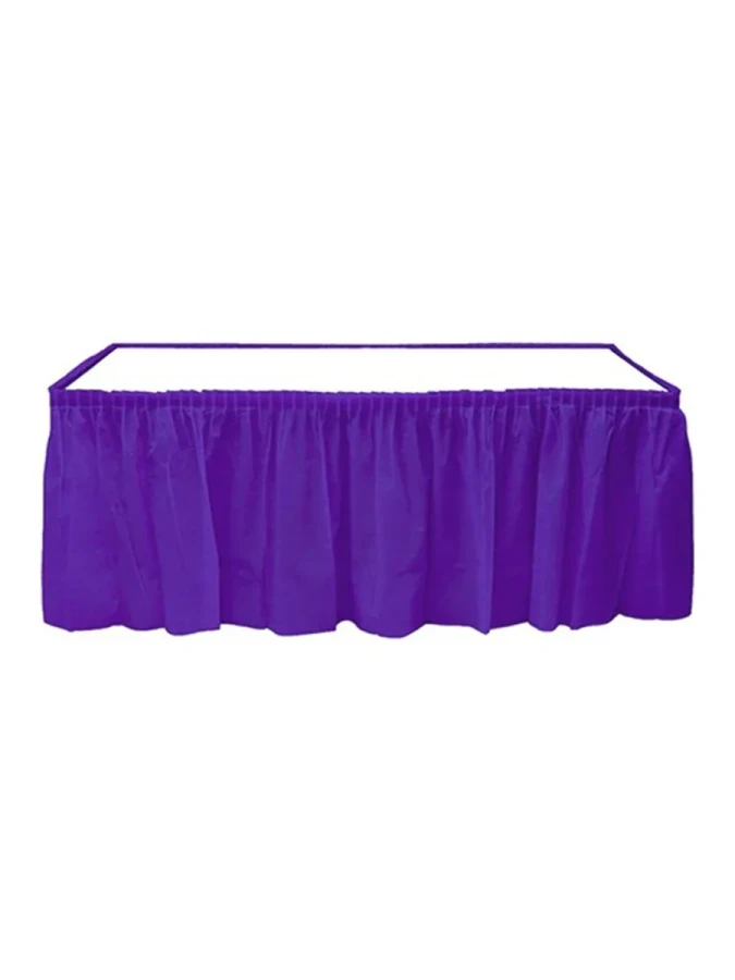 Nedi 74x426 Cm Masa Eteği Mor 10797pu