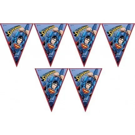 Nedi Lisanslı Üçgen Flama Superman 52011