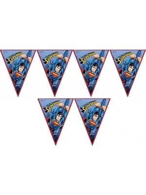 Nedi Lisanslı Üçgen Flama Superman 52011