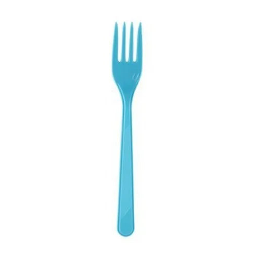 Nedi Plastik Çatal 25"li Açık Mavi 74364\30084