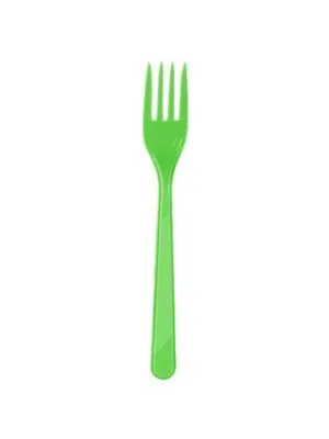 Nedi Plastik Çatal 25"li Yeşil 74326\30097
