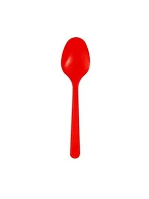 Nedi Plastik Kaşık 25"li Kırmızı 74346\30093