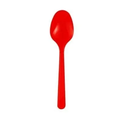 Nedi Plastik Kaşık 25"li Kırmızı 74346\30093